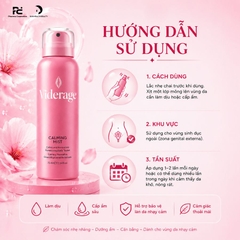 Viderage Calming Mist: Xịt Dưỡng Làm Dịu, Cấp Ẩm Sâu & Phục Hồi Vùng Kín Tức Thì