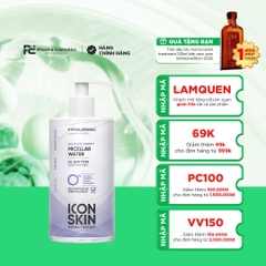 ICON SKIN DELICATE PURITY MICELLAR WATER /  NƯỚC TẨY TRANG DỊU NHẸ CHO LÀN DA SẠCH KHỎE & CÂN BẰNG 