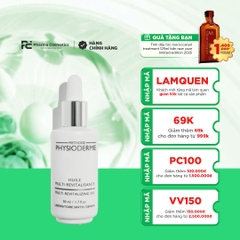 PHYSIODERMIE MULTI – REVITALIZING OIL / DẦU MASSAGE DƯỠNG ẨM, TÁI TẠO DA, LÀNH SẸO VÀ CHỐNG OXY HÓA