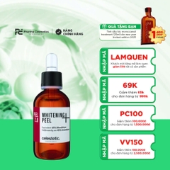 CELESTETIC WHITENING PEEL +: Peel Đặc Trị Nám & Sắc Tố - Khôi Phục Làn Da Sáng Mịn, Đều Màu