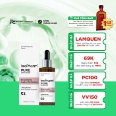 INOPHARM 5% BIOSACCHARIDE + PEPTIDES SERUM: Tinh Chất Dưỡng Ẩm & Trẻ Hóa - Cho Làn Da Mềm Mượt, Săn Chắc