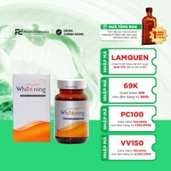 KISMET WHITENING MELANIN: Viên Uống Trắng Da & Chống Nắng Toàn Diện, Cân Bằng Nội Tiết Tố