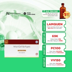VITAL CELL SOFTGELS MARINE PREMIUM: Viên Uống Trẻ Hóa Tế Bào & Cải Thiện Sức Khỏe Toàn Diện