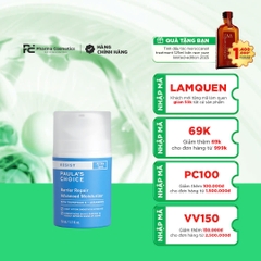 PAULA'S CHOICE RESIST BARRIER REPAIR ADVANCED MOISTURIZER: Kem Dưỡng Ẩm Tái Tạo Hàng Rào Da, Giảm Nếp Nhăn & Săn Chắc