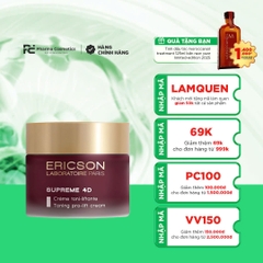 ERICSON SUPREME 4D. Toning Pro-lift Cream: Kem Dưỡng Đem Lại Vẻ Săn Chắc & Tươi Trẻ Cho Làn Da