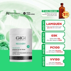 GIGI RECOVERY REDNESS RELIEF CREAM / KEM DƯỠNG PHỤC HỒI, LÀM DỊU, GIẢM ĐỎ, CẤP CỨU CHO LÀN DA KÍCH ỨNG HOẶC SAU ĐIỀU TRỊ LĂN, PHI KIM  250ml