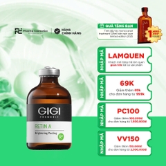 GIGI RETIN A BRIGHTENING PEELING / DUNG DỊCH PEEL ĐIỀU TRỊ SẮC TỐ, LÀM SÁNG VÀ ĐỀU MÀU DA 
