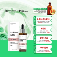 INOPHARM 2% RETINOL SERUM: Tinh Chất Làm Mịn, Trẻ Hóa & Sáng Da - Giải Pháp Vượt Trội Cho Làn Da Lão Hóa