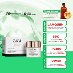 GIGI CITY NAP URBAN NIGHT CREAM / KEM DƯỠNG BAN ĐÊM GIÚP CHỐNG LÃO HOÁ, DUY TRÌ ĐỘ SĂN CHẮC VÀ TÁI TẠO LÀN DA 