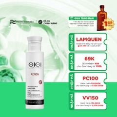 GIGI ACNON SPOTLESS SKIN REFRESHER / NƯỚC CÂN BẰNG, KHÁNG KHUẨN VÀ TÁI TẠO CHO LÀN DA DẦU, MỤN, NHẠY CẢM 