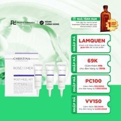 ROSE DE MER POST - PEEL KIT / GEL LÀM KHÔ + GEL LÀM MỀM VÀ PHỤC HỒI + GEL LOẠI BỎ TẾ BÀO CHẾT VÀ TÁI TẠO DA 