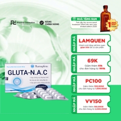 PHARMAFORM GLUTA-N.A.C: Viên Uống Hỗ Trợ Sáng Da, Mờ Nám & Chống Lão Hóa