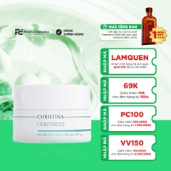UNSTRESS PROBIOTIC DAY CREAM SPF 15 / KEM DƯỠNG ẨM LÀM DỊU VÀ BẢO VỆ DA SPF 15 