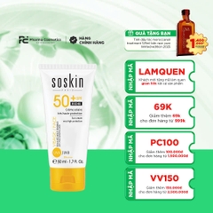 SOSKIN SPF50+ SUN CREAM VERY HIGH PROTECTION (RICH) / KEM DƯỠNG DA CHỐNG NẮNG SPF50+