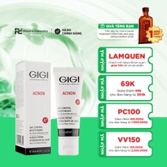 GIGI ACNON DAY CONTROL / KEM DƯỠNG ẨM BAN NGÀY GIÚP KHÁNG VIÊM, LÀM DỊU, GIẢM ĐỎ, NGĂN NGỪA KÍCH ỨNG CHO DA DẦU MỤN NHẠY CẢM 