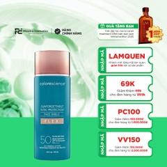 COLORESCIENCE SUNFORGETTABLE TOTAL PROTECTION FACE SHIELD FLEX SPF50 ( FAIR) / KEM CHỐNG NẮNG NÂNG TÔNG LÀM ĐỀU MÀU DA 