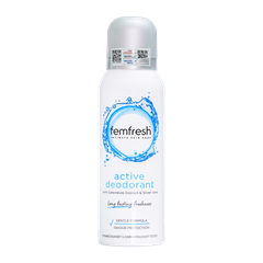 FEMFRESH ACTIVE DEODORANT / XỊT KHỬ MÙI VÀ THƠM MÁT VÙNG KÍN CAO CẤP