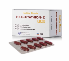 HB GLUTATHION C PLUS / VIÊN UỐNG TRẮNG DA THẢI ĐỘC GAN
