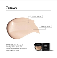 CIVASAN CUSHION COMPACT (LIMITED EDITION)/ CUSHION MÀU DA TỰ NHIÊN, DƯỠNG TRẮNG DA SPF50+/PA+++