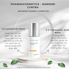 NANOMD CYNTRA ADVANCED PIGMENT CORRECTOR / KEM LÀM SÁNG DA, HỖ TRỢ ĐIỀU TRỊ NÁM ( 50ML)