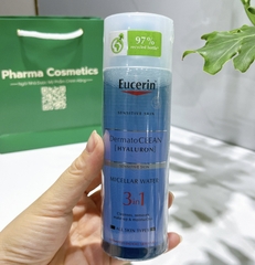 ( Date 2026 ) EUCERIN DERMATO CLEAN MICELLAR CLEANSING FLUID / NƯỚC TẨY TRANG CHO DA MỤN VÀ DA NHẠY CẢM 200ML