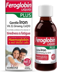 VITABIOTICS FEROGLOBIN LIQUID / SIRO BỔ MÁU CHO TRẺ EM
