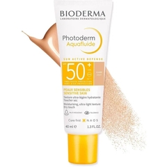 PHOTODERM MAX AQUAFLUIDE SPF 50+/CHỐNG NẮNG KHÔ THOÁNG GIẢM BÓNG NHỜN (UVA 26)