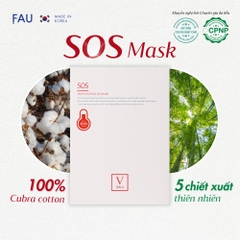 FAU Skin Solution SOS Mask – Mặt Nạ Lạnh Làm Dịu Da, Cấp Ẩm Chuyên Sâu Và Hỗ Trợ Phục Hồi Làn Da Nhạy Cảm