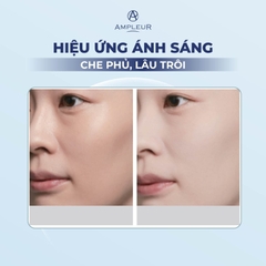 AMPLEUR FACE POWDER COOL / PHẤN PHỦ MÀU XANH MÁT LẠNH 50+/PA++++ KIỀM SOÁT BÃ NHỜN