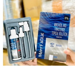 MORR F AQUA PLUS 5% TOPICAL SOLUTION / XỊT ĐIỀU TRỊ RỤNG TÓC VÀ HÓI ĐẦU