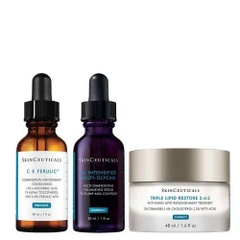 BỘ SẢN 3 PHẨM PHIÊN BẢN GIỚI HẠN GỒM CE FERULIC 15% L-ASCORBIC ACID, TRIPLE LIPID RESTORE 2:4:2 VÀ