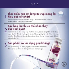 KINOHIMITSU BUSTUP / NƯỚC UỐNG TĂNG KÍCH THƯỚC, SĂN CHẮC VÒNG 1