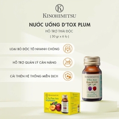 KINOHIMITSU D’TOX PLUM JUICE / NƯỚC UỐNG THẢI ĐỘC TĂNG CƯỜNG MIỄN DỊCH