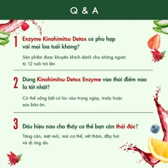 KINOHIMITSU DETOX ENZYME / BỘT UỐNG THẢI ĐỘC, KIỂM SOÁT CÂN NẶNG