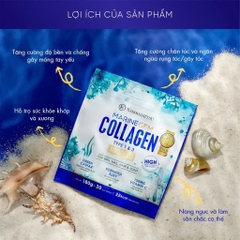 KINOHIMITSU MARINEGEM COLLAGEN 180G / BỘT UỐNG COLLAGEN KHỎE DA TÓC MÓNG, XƯƠNG KHỚP