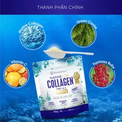 KINOHIMITSU MARINEGEM COLLAGEN 180G / BỘT UỐNG COLLAGEN KHỎE DA TÓC MÓNG, XƯƠNG KHỚP