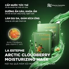 LA ESTEPHE ARCTIC CLOUDBERRY MOISTURIZING MASK / MẶT NẠ QUẢ MÂM XÔI MỌNG NƯỚC DƯỠNG ẨM