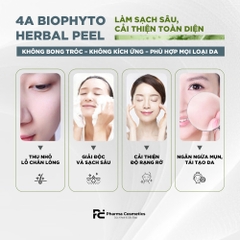 CHRISTINA 4A BIOPHYTO HERBAL PEEL FORTE / MẶT NẠ 4 HERBAL PEEL LOẠI BỎ MỤN CÁM, ĐẦU ĐEN VÀ THU NHỎ LỖ CHÂN LÔNG