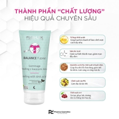 FLOSLEK BALANCE T-ZONE GOMMAGE PEELING WITH AHA ACIDS / TẨY DA CHẾT THUẦN CHAY -  “THỨC TỈNH” LÀN DA SÁNG KHỎE, MỊN MÀNG TỰ NHIÊN 