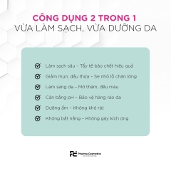 FLOSLEK BALANCE T-ZONE GOMMAGE PEELING WITH AHA ACIDS / TẨY DA CHẾT THUẦN CHAY -  “THỨC TỈNH” LÀN DA SÁNG KHỎE, MỊN MÀNG TỰ NHIÊN 