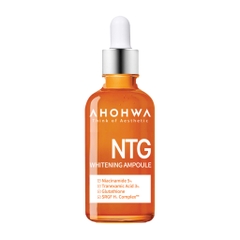 AHOHWA NTG WHITENING AMPOULE / TINH CHẤT ĐIỀU TRỊ NÁM, GIẢM ĐỎ, DƯỠNG TRẮNG, KIỂM SOÁT TĂNG SẮC TỐ 
