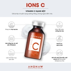 AHOHAW IONS C SOLUTION / BỘT VITAMIN C NGUYÊN CHẤT M.A.P 