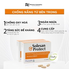 SOLESAN PROTECT: Bảo Vệ Da Toàn Diện Từ Bên Trong Trước Tác Động Của Ánh Nắng 