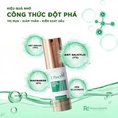 EFFECTHA PURIFYING AC CONTROL SERUM: Huyết Thanh Thanh Lọc & Kiểm Soát Mụn Hiệu Quả Cho Làn Da Sáng Khỏe