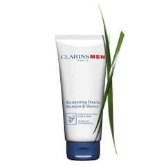 CLARINS CLARINSMEN SHAMPOO & SHOWER: Sữa Tắm Gội 2 Trong 1 Cho Nam Giới – Năng Lượng & Sảng Khoái