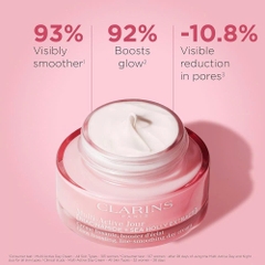 CLARINS MULTI-ACTIVE GLOW BOOSTING LINE SMOOTHING DAY CREAM: Kem Dưỡng Ban Ngày Giảm Nếp Nhăn, Sáng Da & Căng Tràn Sức Sống