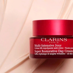 CLARINS SUPER RESTORATIVE DAY CREAM: Kem Dưỡng Tái Tạo Trẻ Hóa & Bảo Vệ Da Ban Ngày