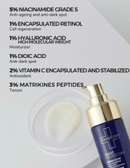 DermEden Night Protocole Intense Serum: Tinh Chất Tái Tạo Chuyên Sâu, Chống Lão Hóa & Làm Sáng Da Ban Đêm