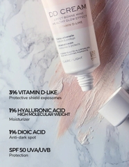 DermEden DD Cream Universal Cream Light SPF50: Kem Chống Nắng & Chống Lão Hóa Toàn Diện
