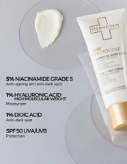 DERMEDEN 4 IN 1 DAY CREAM GLOBAL ACTION COMBINATION OILY SKIN: Kem Dưỡng & Chống Nắng Toàn Diện Cho Da Dầu